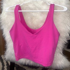 Lululemon pink align tank top